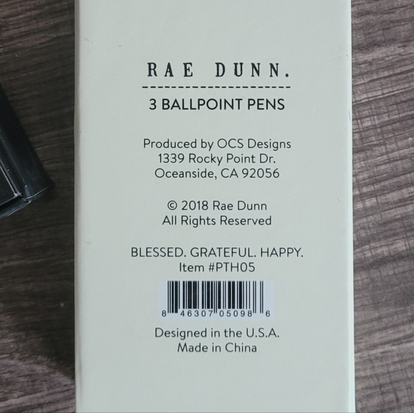 Rae Dunn Thank You Card Sticker Pen Set NEW - Picture 5 of 7